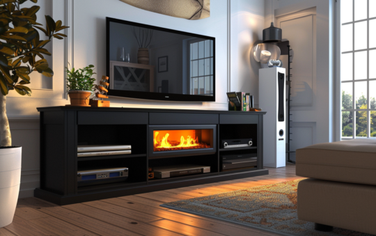 Best Electric Fireplace TV Stand 2024: Reviews + Buying Guide