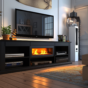 best electric fireplace tv stand