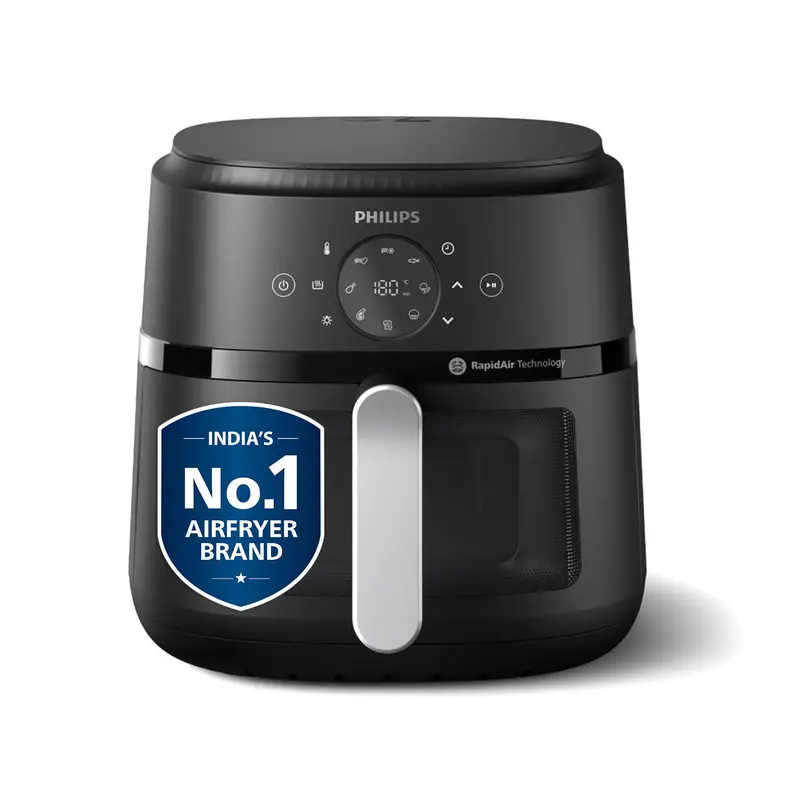 Philips NA231/00 6.2-litre air fryer with digital controls and cooking window
