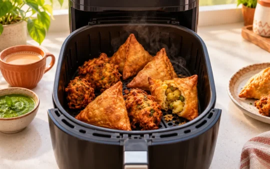 How to Reheat Samosas and Pakoras in an Air Fryer